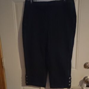 Rafaela Womens Navy Capris